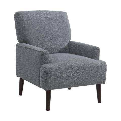 Picket House Furnishings Kiwi Boucle Gray Fabric Accent Chair