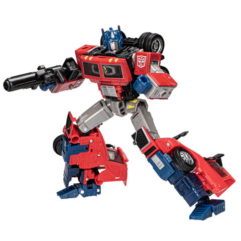 Hasbro Transformers Generations Leader Class Figurine Volvo VNR 300 Optimus Prime 18 cm