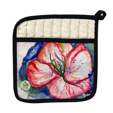 Betsy Drake PT422 Hibiscus Pot Holder
