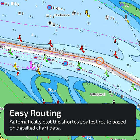 C-MAP Reveal Coastal - Gulf of Mexico and The Bahamas, Map Card for Marine GPS Navigation