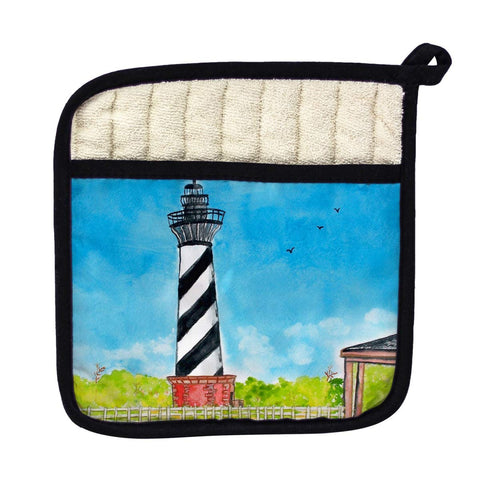 Betsy Drake PT1068 Hatteras Lighthouse NC Pot Holder