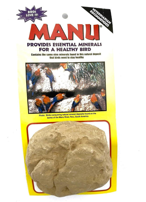 Pollys Pet Products Manu Mineral Blocks Natural for Birds