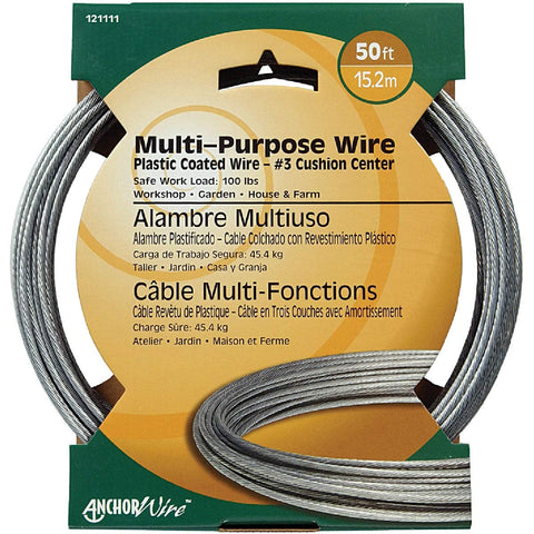 HILLMAN FASTENER 121111#3 Cushion Centre Wire, 50'