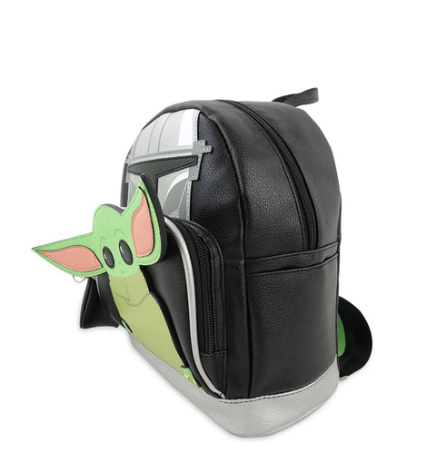 Star Wars The Child 10 Inch Pleather Backpack w/Coin Purse