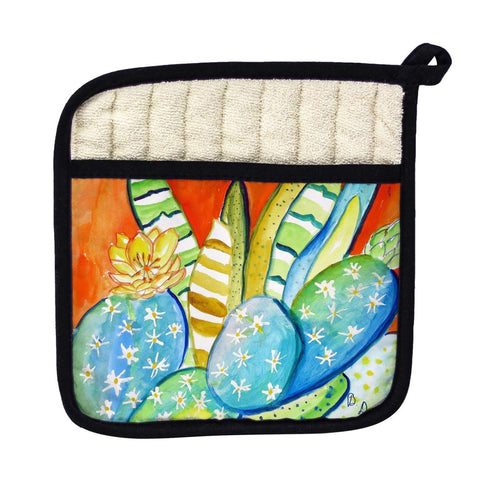 Betsy Drake PT1114 Cactus III Pot Holder