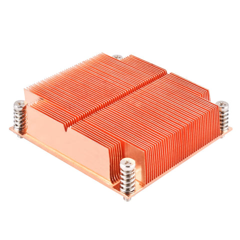 SilverStone Technology 1U Passive Cooling 26mm tall Copper Server CPU Cooler LGA 2011/2066 SST-XE01-2011 Cooling SST-XE01-2011