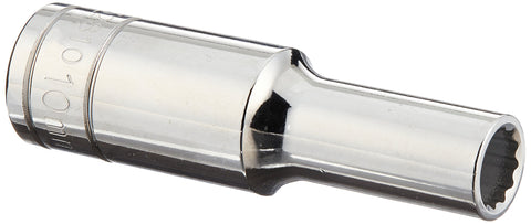 Williams 32810 12 Point Deep Socket with 1/2-Inch Drive, 10mm