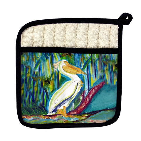 Betsy Drake PT1146 King Pelican II Pot Holder