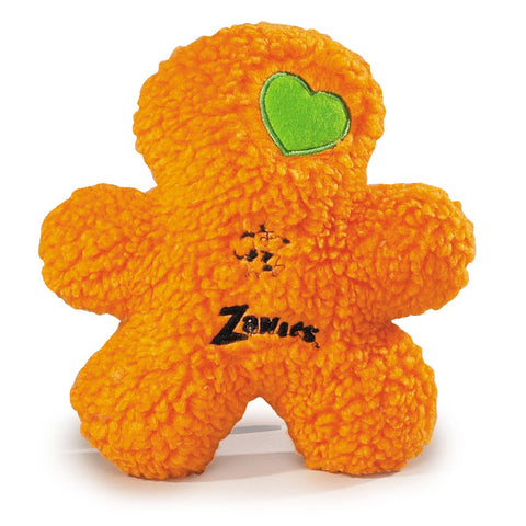 Zanies Embroidered Berber Boy Dog Toys, Orange