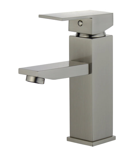 Bellaterra Home 10167-BN Granada Single Handle Bathroom Vanity Faucet in Brushed Nickel