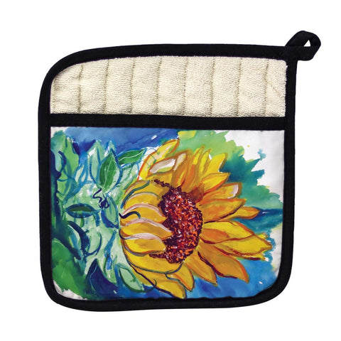 Betsy Drake PT544 Windy Sunflower Pot Holder