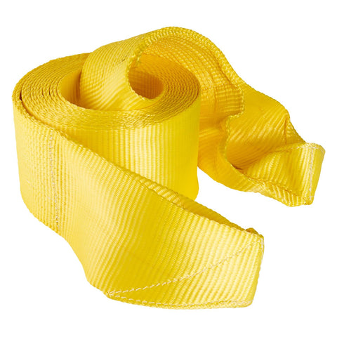 KEEPER Tow Straps Heavy Duty with Loops - 6" x 30' Towing Strap, 60,000 lbs Break Strength - Ideal for Vehicle Recovery, Trucks, SUVs, and Off-Road Use