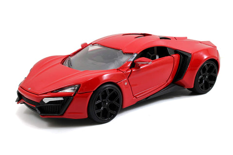 Jada Fast & Furious 1:24 Lykan Hypersport Die-cast Car, Toys for Kids and Adults