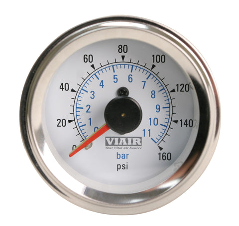 VIAIR 90083 Dual Needle Gauge blue 2in.