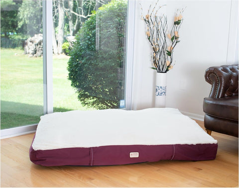 Armarkat Pet Bed Mat 39-Inch by 28-Inch by 7-Inch, M02HJH/MB-Large, Ivory