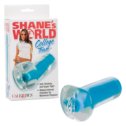California Exotic Novelties Shanes World Stroker College Tease, Blue
