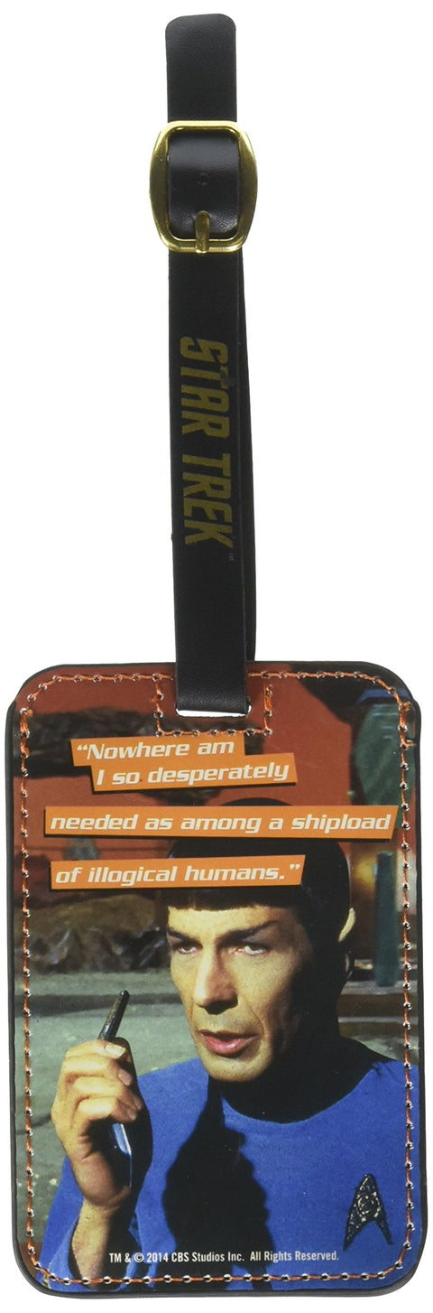 Star Trek: The Original Series - Graphic Luggage Tag [Spock]