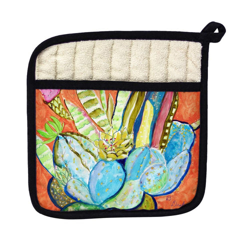 Betsy Drake PT754 Cactus I Pot Holder