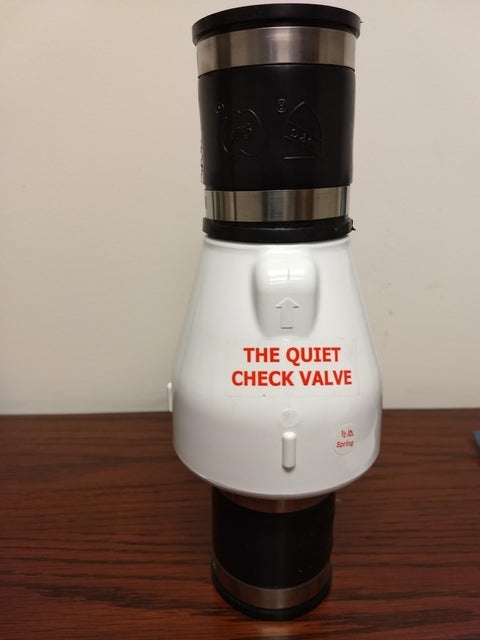 Zoeller 30-0243 2" pvc white quiet check valve