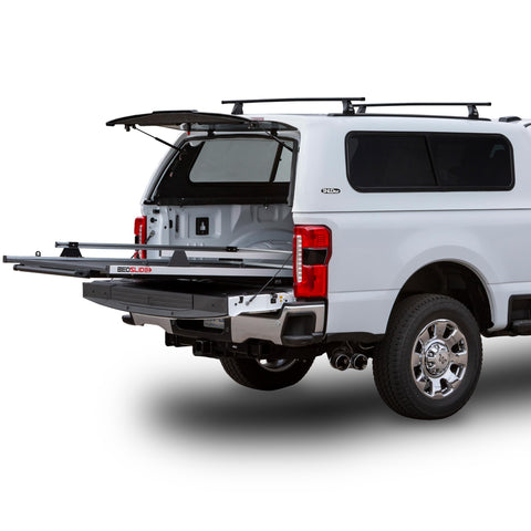 Bedslide 1000 Classic Sliding Truck Bed Organizer, 73 x 48-Inch, Capacity 1000 lbs, Truck Bed Storage Drawer, Silver