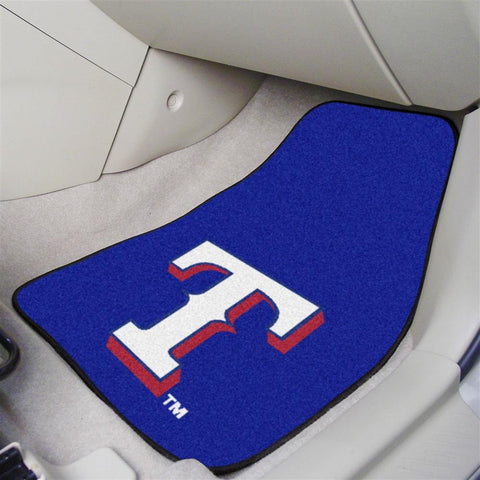 Texas Rangers MLB Car Mats 2-PC Front