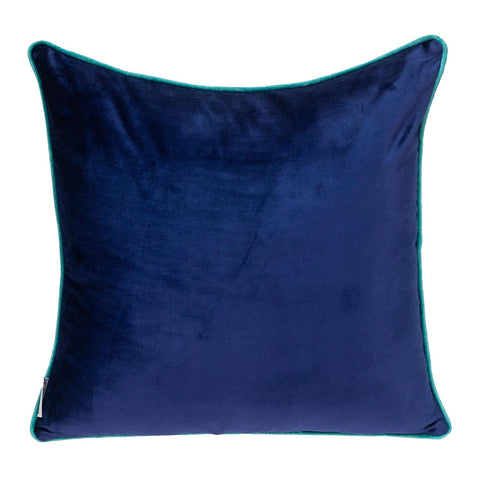 Parkland Collection Khole Transitional Blue Throw Pillow