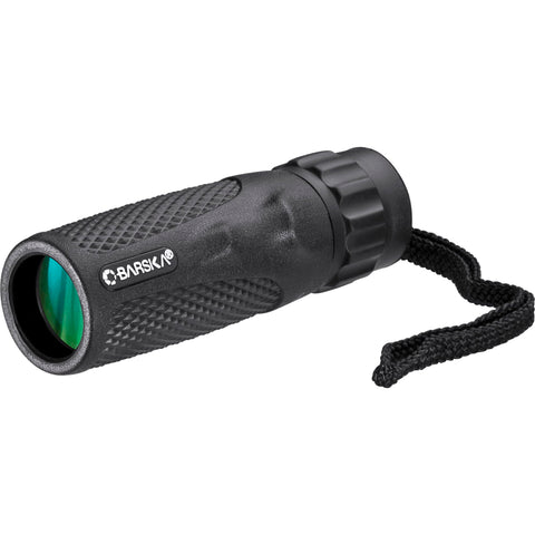 Barska 10x25 Blackhawk Waterproof Monocular – Compact, Fogproof, Multi-Coated Optics, Slip-Resistant Grip, Ideal for Birding, Hiking, Sports, Concerts & Outdoor Use