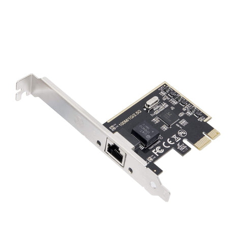 2.5 Gigabit Ethernet PCI Express PCI-E Network Interface Card 10/100/1000/25000 Mbps RJ45 LAN SI-PEX24059