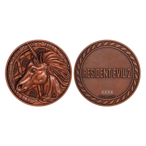 Fanattik Resident Evil 2 Limited Edition Replica Unicorn Medallion