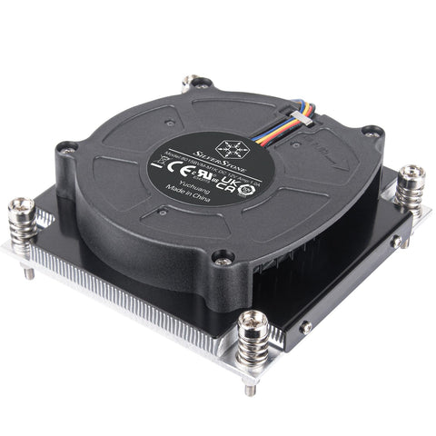 SilverStone Technology XE01-1700A 1U Server/Workstation CPU Cooler for LGA 1700 & LGA1851socket, SST-XE01-1700A