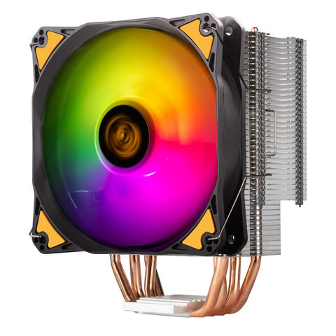SilverStone Technology AR12-TUF Advanced Copper Heat-Pipe Direct Contact (HDC) Technology CPU Cooler Compatible with LGA1700 & LGA1851, SST-AR12-TUF