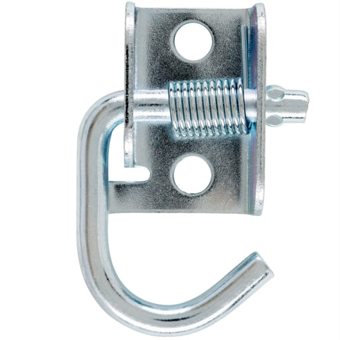 Hampton Small Zinc-Plated Silver Steel 1.625 in. L Rope Binding Hook 150 lb. 1 pk