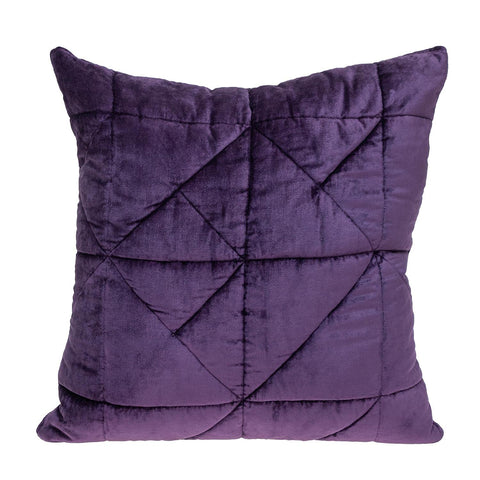 Parkland Collection Zoe Transitional Purple Throw Pillow