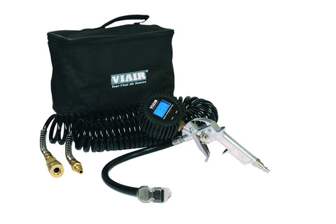 Viair 00044 Digital Inflation Kit with 2.5" Digital Tire Gun, 30' Hose and Carry Bag