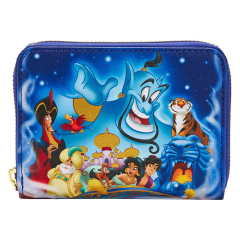 Loungefly Disney Aladdin 30th Anniversary Zip Wallet