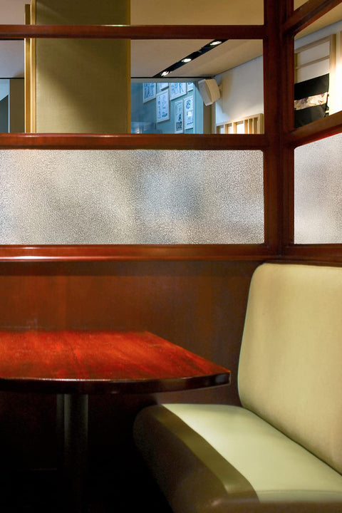 Artscape Texture Twelve | Decorative Privacy Window Film with Textured Glass Pattern | Non-Adhesive & UV Protection | Easy to Apply & Removable | 24 x 36 Inches | Made in USA