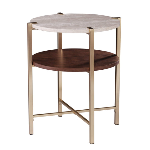 SEI Furniture Stevenly Glass-Top 48" Cocktail Table, Chrome