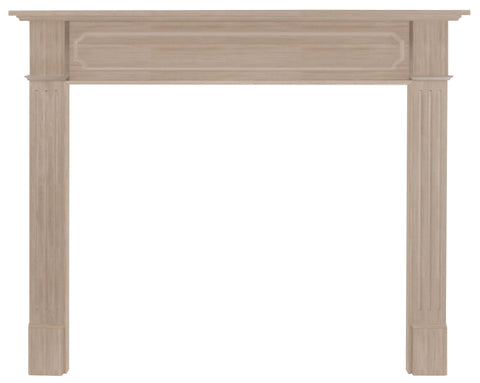 Pearl Mantels 111-50 Alamo Fireplace Mantel Surround, Unfinished, Paint and Stain Grade