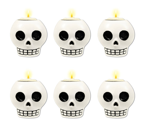 Beistle 6-Piece Dead Decorate-Your-Own Tea Light Holder