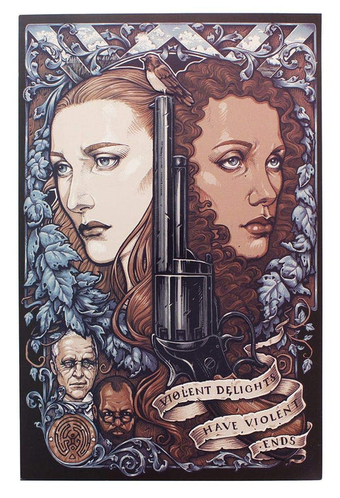 Nerd Block Toynk Toynk Westworld 8x10 Art Print Exclusive