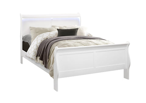 Global Furniture USA Charlie White Full Bed