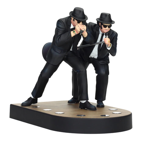 The Blues Brothers Jake and Elwood Singing Figure 18 cm with Light, Multicolor, Medium