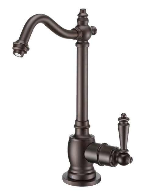 Whitehaus Collection WHFH-C1006-ORB Forever Hot Point of Use Cold Water Faucet with Traditional Spout, Oil Rubbed Bronze