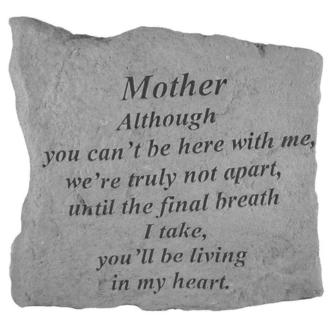 Kay Berry- Inc. 15720 Mother Although You Can-t Be Here - Memorial - 5.25 Inches x 5.25 Inches