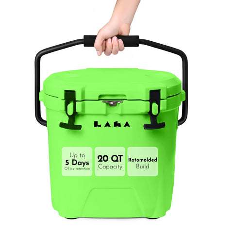 LAKA Coolers 20 Qt Cooler - Lime Green