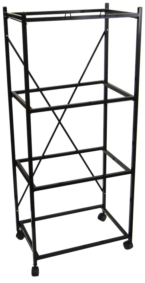 YML 4-Shelves Stand for Pet Cages, Black