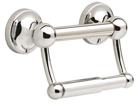 Delta Traditional (1-Pack) Toilet Paper Holder w/Assist Bar ADA Compliant Polished Chrome Bathroom Safety Handle | Wall Mount 300 lb Capacity Balance Bar, Handicap Grip DF704PC
