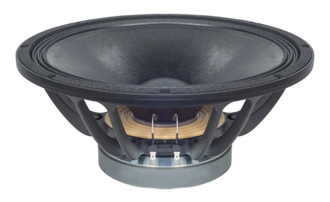 B&C Speakers 15FW88 15-inch Ferrite Woofer Cone WP Waterproof Front Side 4 Ohm Audio Speaker 3.5 in. Ventilated Voice Coil Gap 700 Wrms 1400 Watt Peak