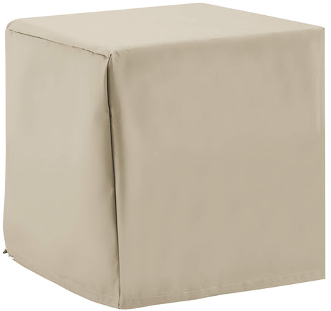 Outdoor Side Table Furniture Cover Tan