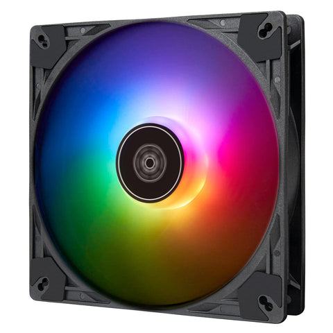 SilverStone Technology Vista 140 ARGB Performance Enhanced 140mm PWM Fan with Addressable RGB (ARGB), SST-VS140B-ARGB